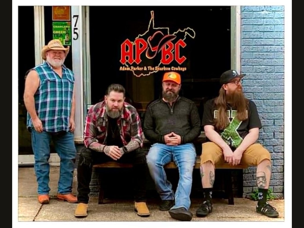 Adam Parker & The Bourbon Cowboys, performing at the St. Albans Fall Y'all Chili Cook-Off